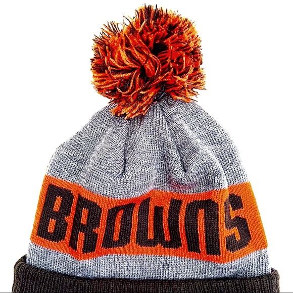Cleveland Browns New Era Knit Winter Hat Beanie NFL Mens Womens Fan Gear Gift - Picture 6 of 9